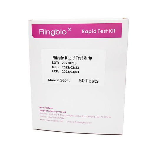 Nitrate Rapid Test Strip for milk testing