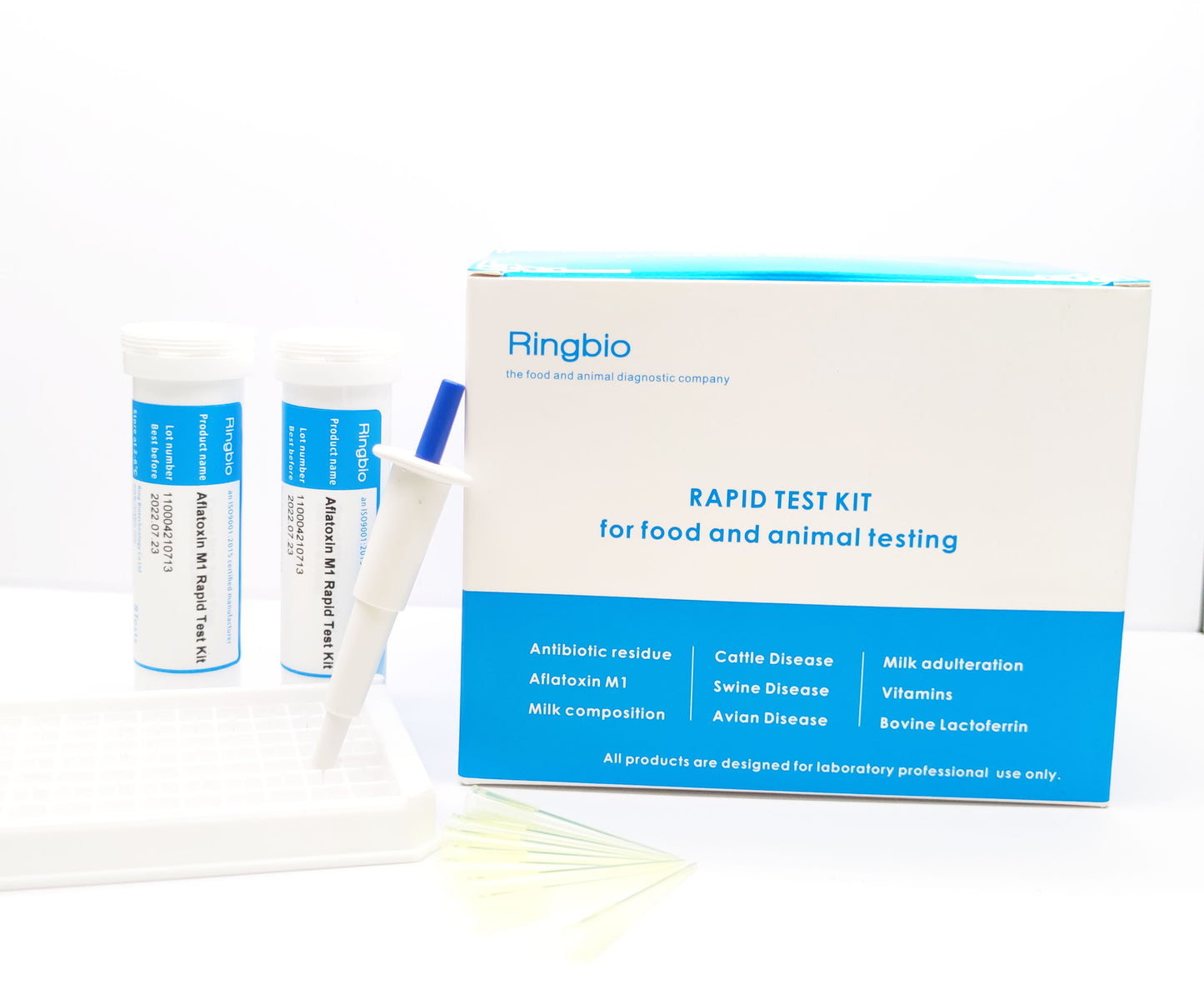 DPF (Dexamethasone / Prednisolone / Flunixin) Combo Test Kit